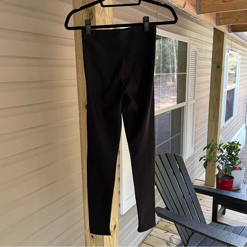 BlackMilk red inside leggings size M as new